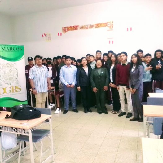 Dirección General de Responsabilidad Social inicia jornadas de Voluntariado Universitario en los Colegios Emblemáticos de Lima Metropolitana