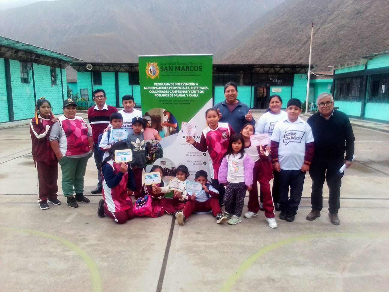 DGRS realizó exitosa campaña en el distrito de Arahuay, Provincia de Canta