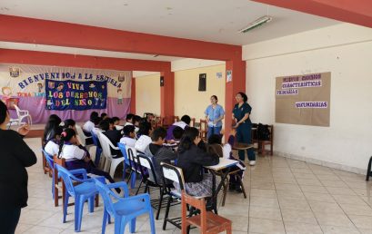 Dirección General de Responsabilidad Social promueve la salud mental en niños y adolescentes en el distrito de San Miguel de Acos, Provincia de Huaral.