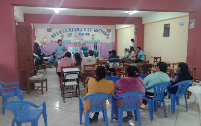 Dirección General de Responsabilidad Social brinda charlas para padres de familia en colegio del distrito de San Miguel de Acos, provincia de Huaral