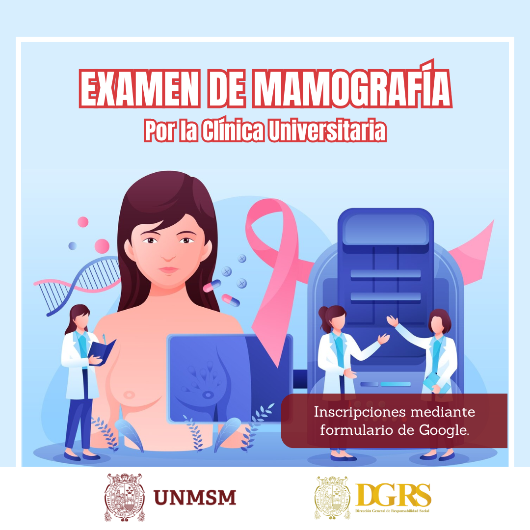 EXAMEN DE MAMOGRAFÍA GRATUITO POR LA CLÍNICA UNIVERSITARIA