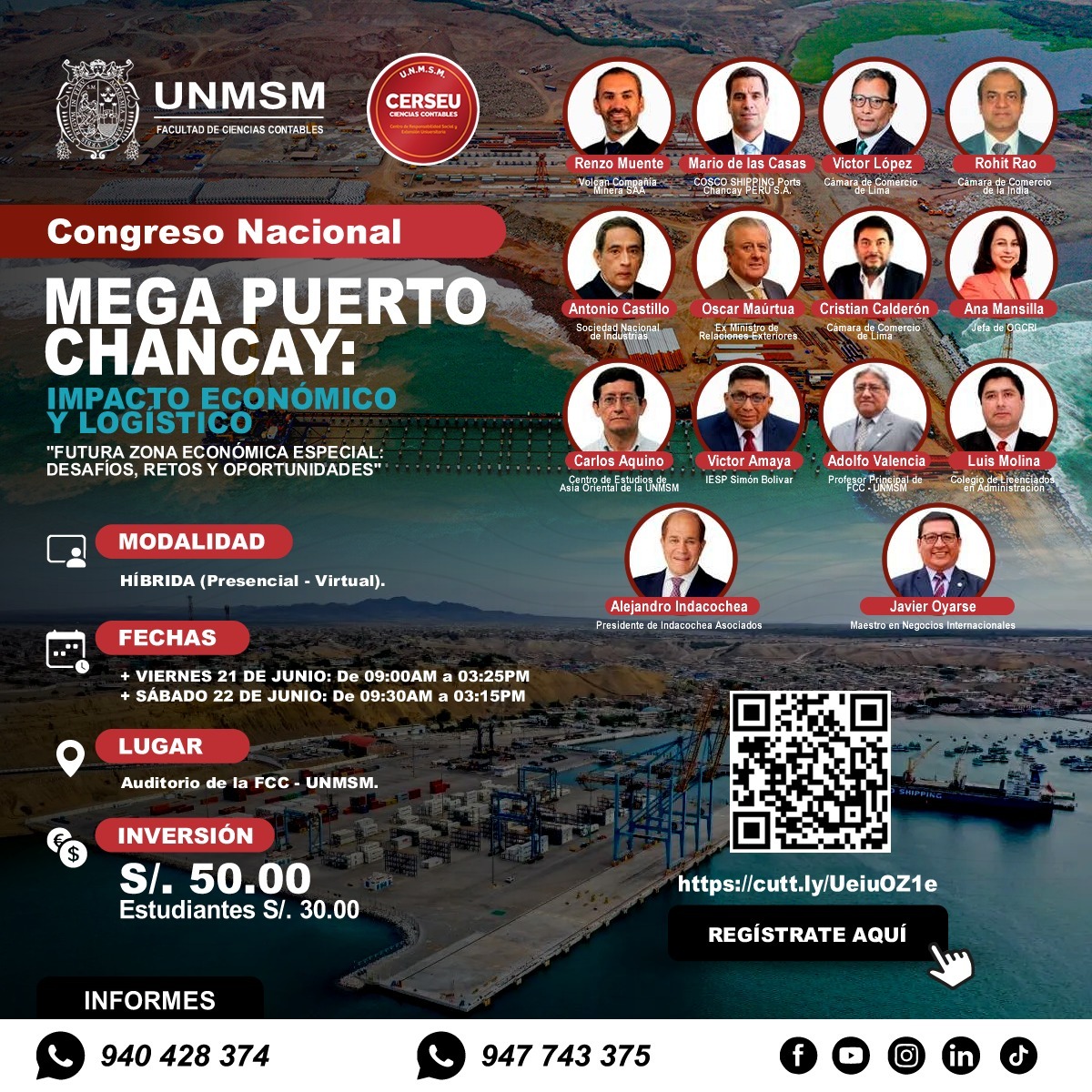 CONGRESO NACIONAL – MEGA PUERTO DE CHANCAY: IMPACTO ECONÓMICO Y LOGÍSTICO